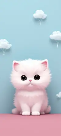 Cute Kitty Cat Wallpaper