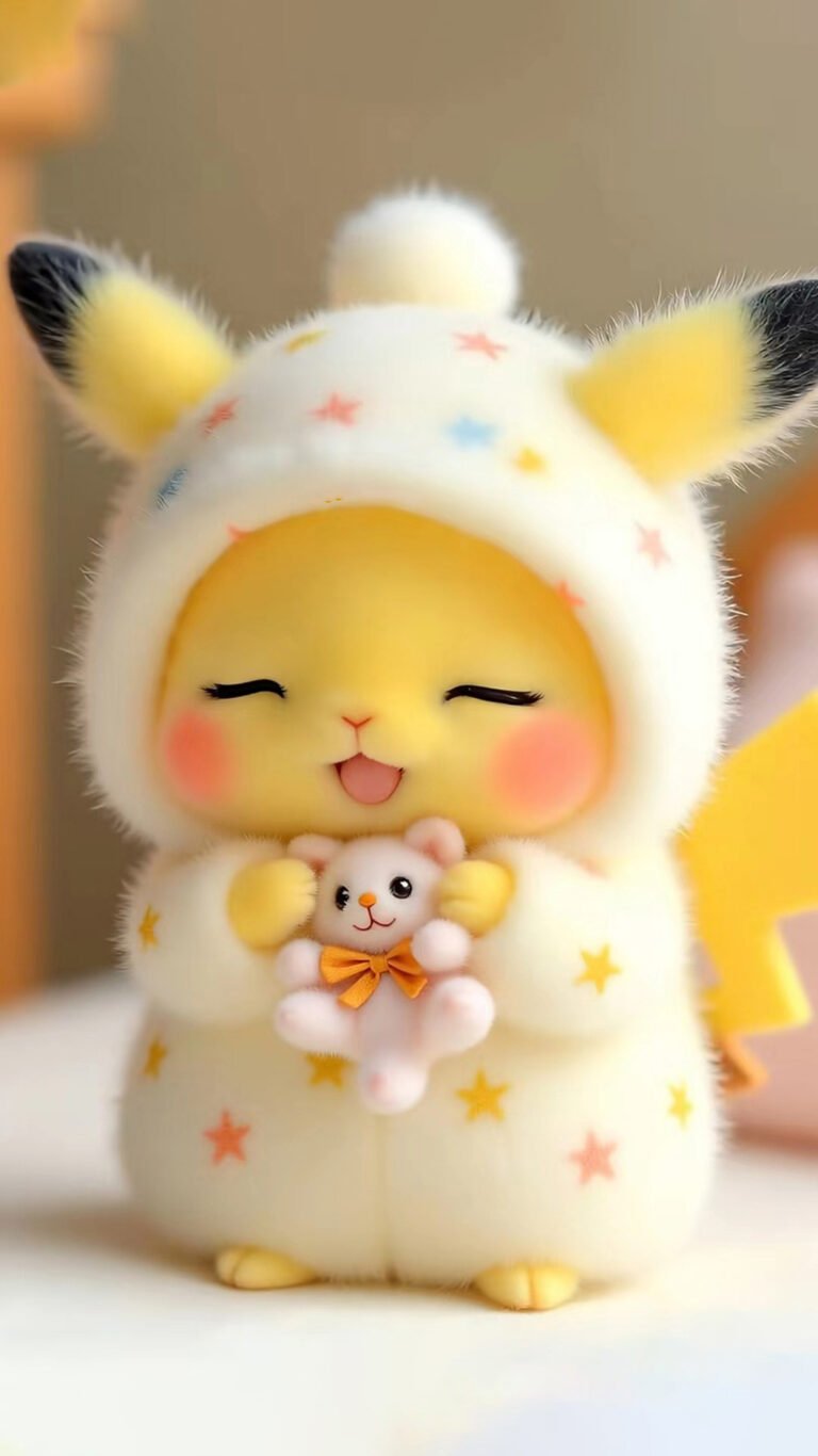 Download Cute Pikachu 4K Wallpaper for iPhone