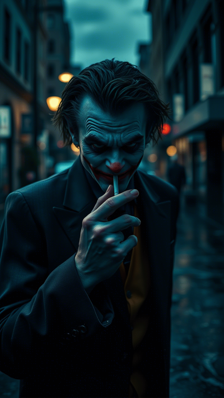 Joker portrait Wallpaper