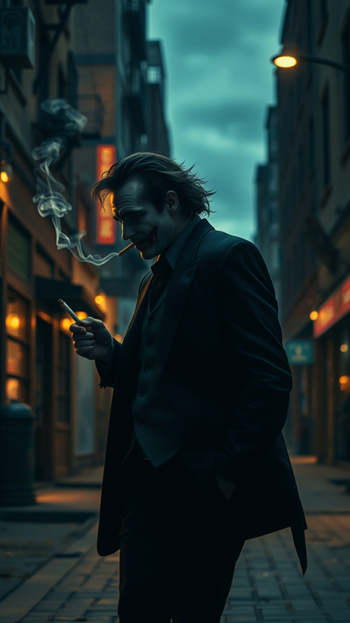 Joker in the street