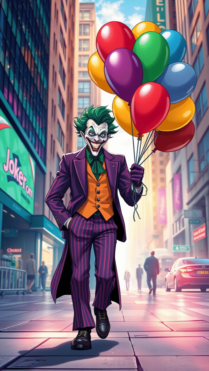 Joker cartoon wallpaper
