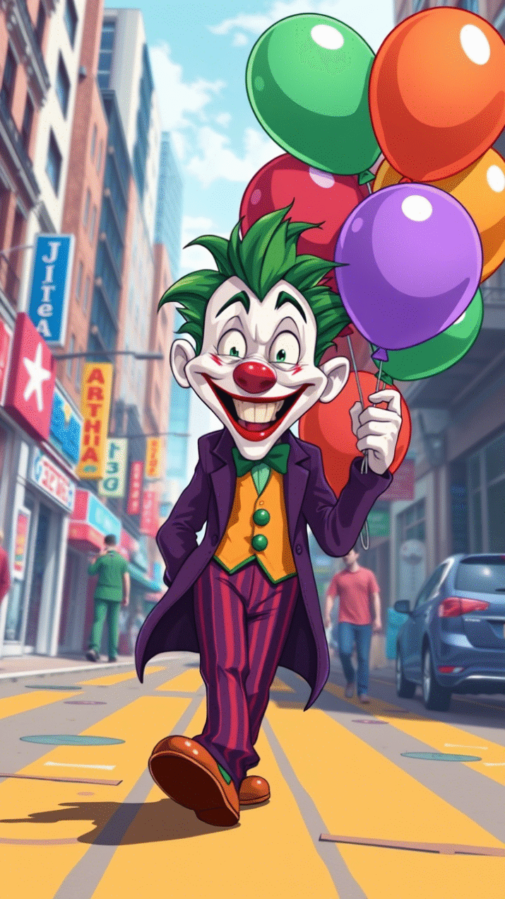 Joker Cartoon 4K