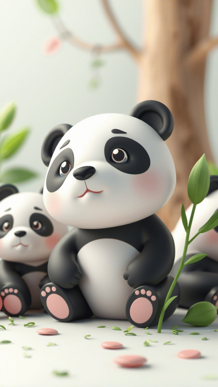 cute panda wallpaper