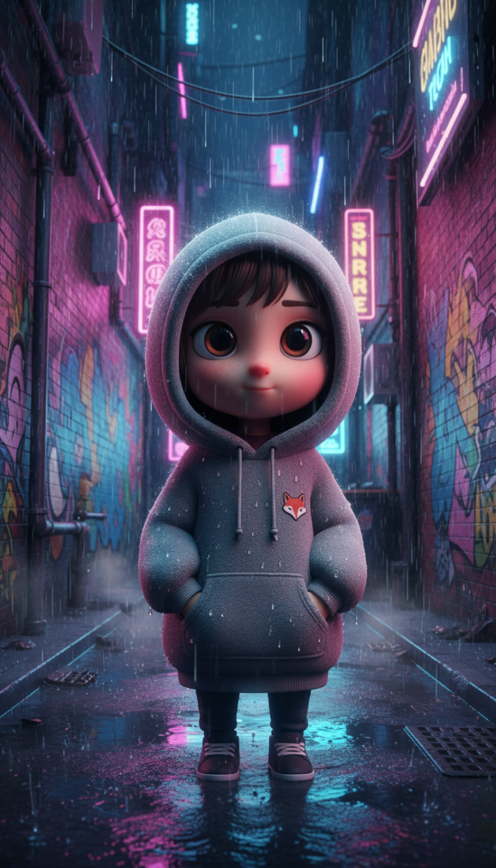 3d cute boy cartoon character wallpaper for phone
